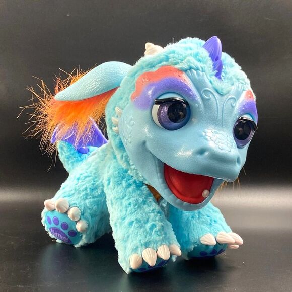 Fur Real Friends Torch My Blazin' Dragon Tested & Works Stuffed animals Toys - Picture 1 of 8